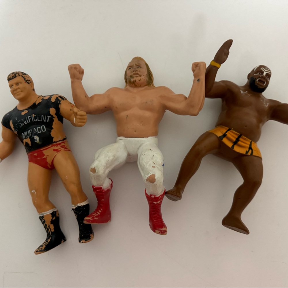 Vintage Wrestling Figures